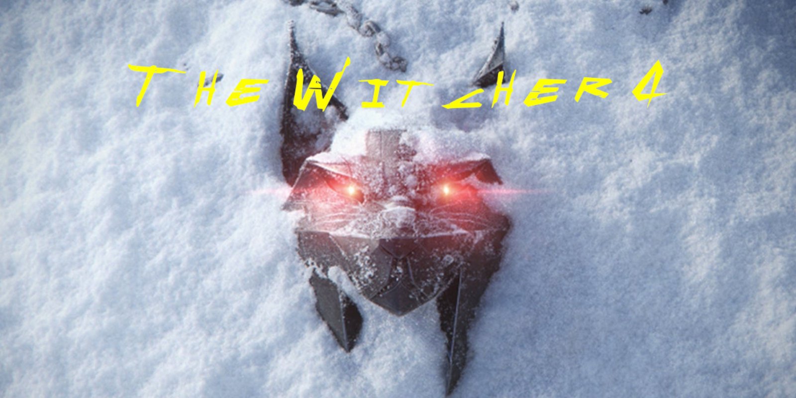 The Witcher 4 with Cyberpunk logo